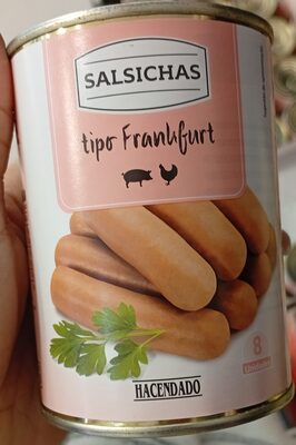 Salsichas tipo Frankfurt
