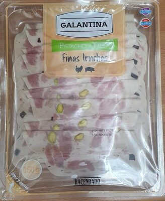 Galantina pistacho y trufa