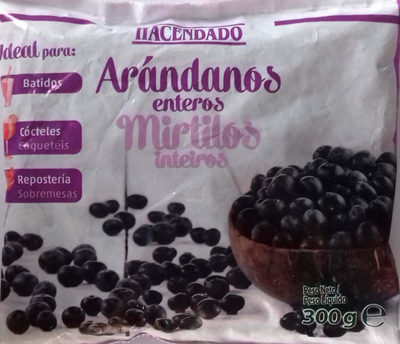 Arándanos enteros