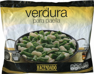 Verdura para paella