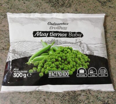 Guisantes muy tiernos ultracongelados