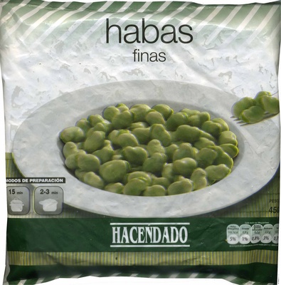 Habas finas