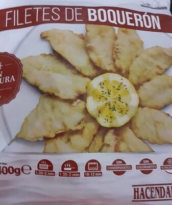 Filetes de boquerón en tempura