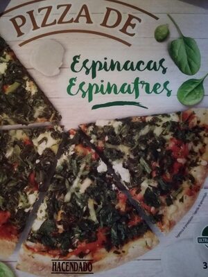Pizza de espinacas