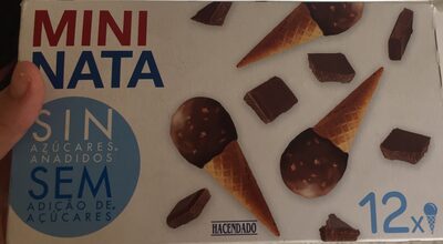 Helados mini nata sin azúcares