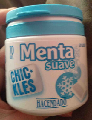 Chicles de menta suave
