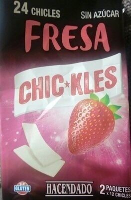 Chic*kles de fresa