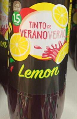 Tinto de verano limón