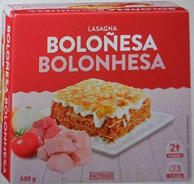 Lasaña boloñesa