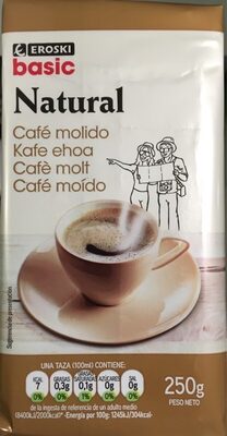 Cafe molido natural