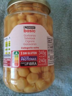Garbanzo cocido