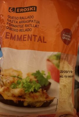 Emmental queso rallado