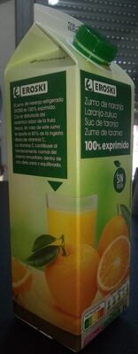 Zumo de naranja 100% exprimido