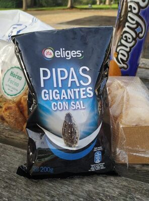Pipas Gigantes con sal