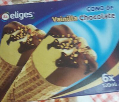 Cono vainilla y chocolate