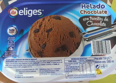 Helado Chocolate con trocitos de Chocolate