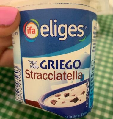 Yogur estilo griego Stracciatella