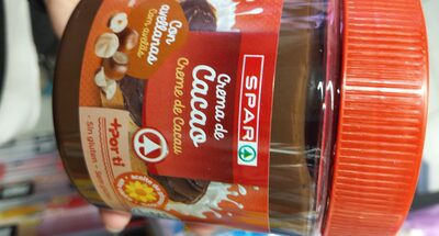 Crema de cacao con avellanas