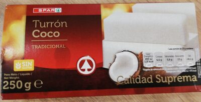 Turrón coco