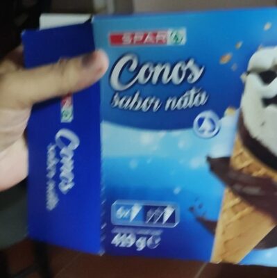 Conos sabor nata