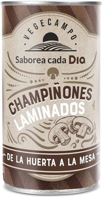Champiñones laminados