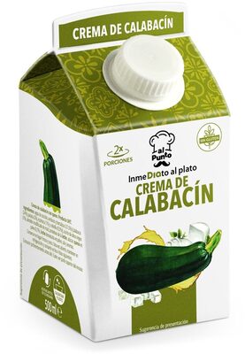 Crema de Calabacín
