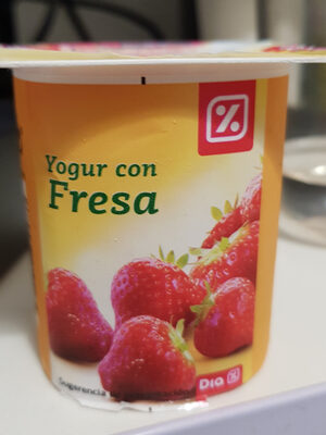 Yogur con Fresa