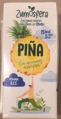 Zumo de piña