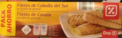 Filetes de caballa del sur
