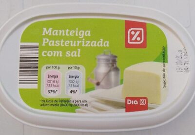 Manteiga Pasteurizada com sal