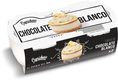 Tarta de chocolate blanco
