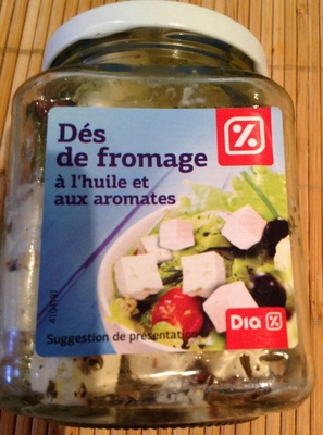 Dés de Fromage à l'Huile et aux Aromates
