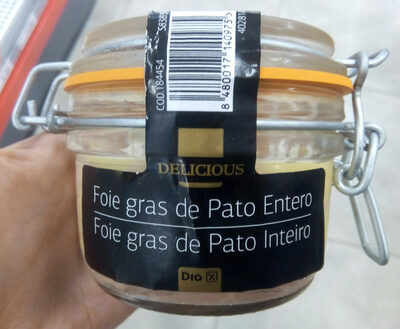 Foie gras de pato entero