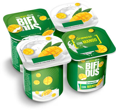 Bífidus cremoso con mango