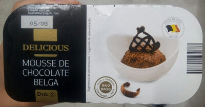 Mousse de chocolate belga