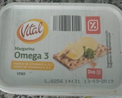 Margarina omega 3