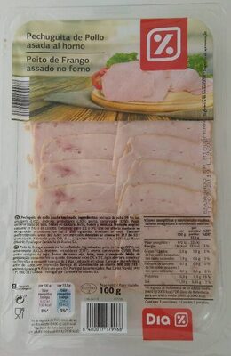 Pechuguita de pollo asada al horno