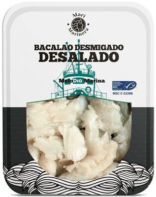 Bacalao desmigado desalado