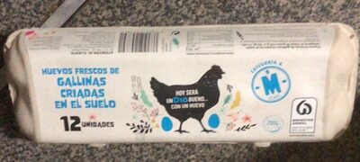 Huevos frescos  de suelo