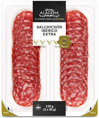 Salchichón ibérico extra en lonchas