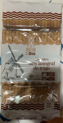 Biscotes 62% integral de trigo