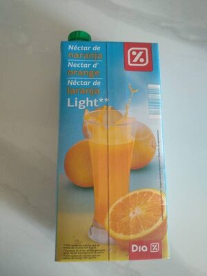 Néctar de naranja light