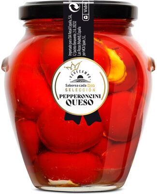 Pepperoncini rellenos de queso