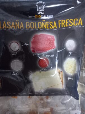 Lasagna Boloñesa Fresca