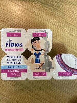 Yogur Griego Fidias