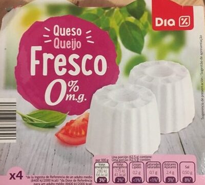 Queso Fresco 0% m.g.