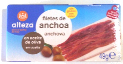Filetes de anchoa en aceite de oliva
