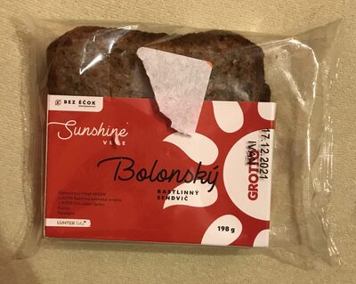 Rostlinný Boloňský sendvič