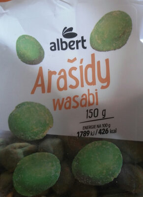 Arašídy wasabi