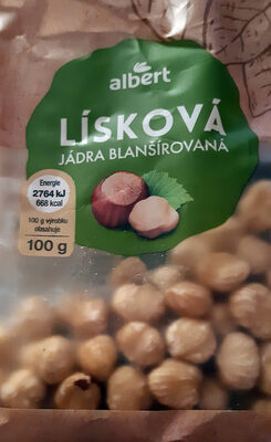 Lísková jádra blanšírovaná